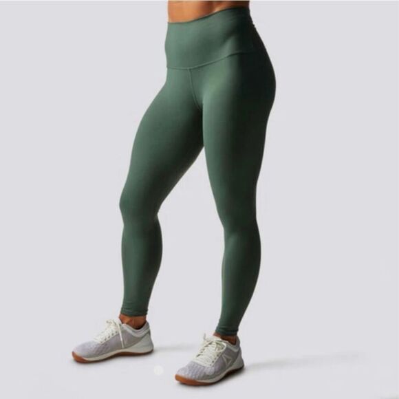 Born Primitive Lift Yourself Up 7/8 Leggings in Forest Green Size Small - Picture 1 of 6